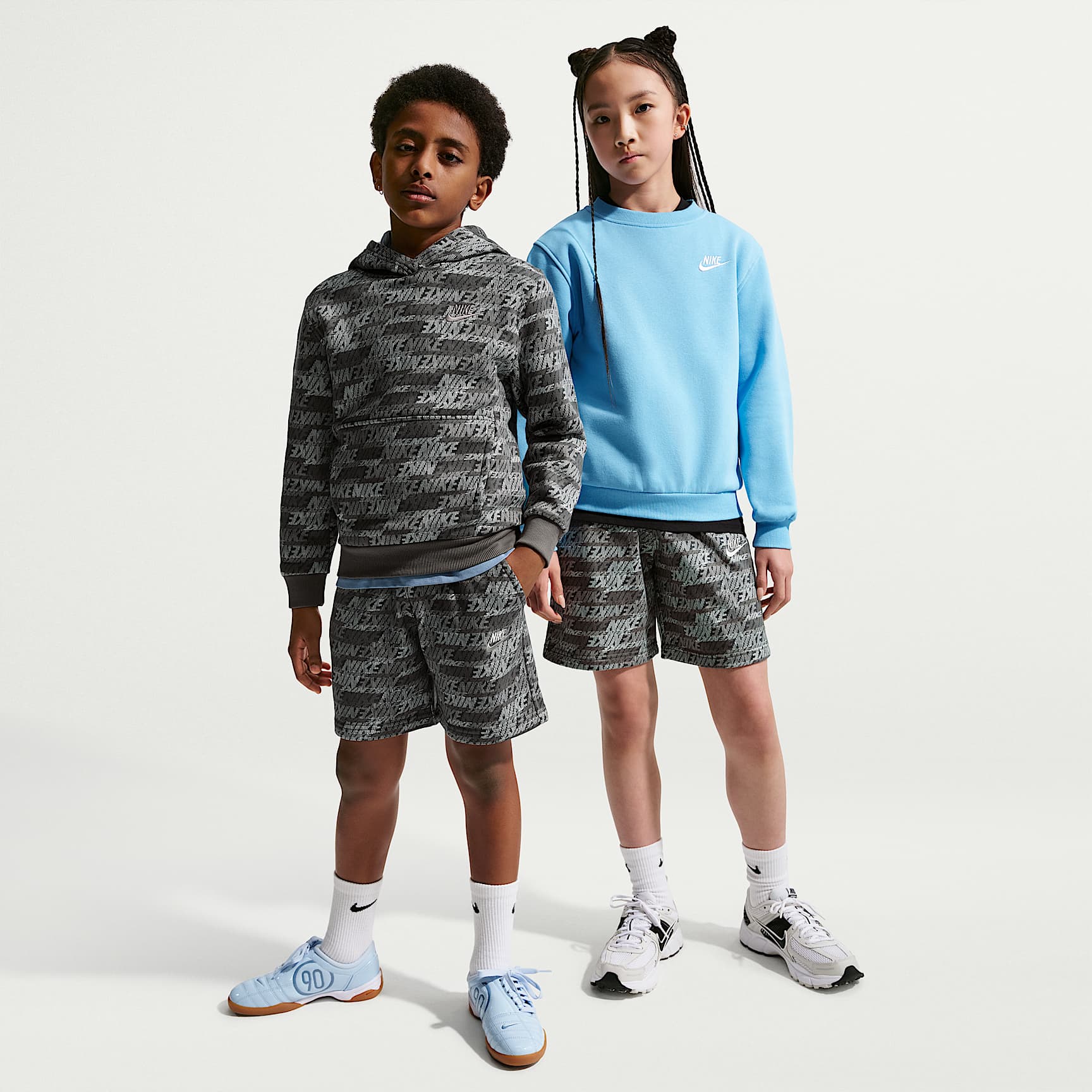 Nike Sportswear Club Fleece Big Kids' French Terry Shorts. Nike.com